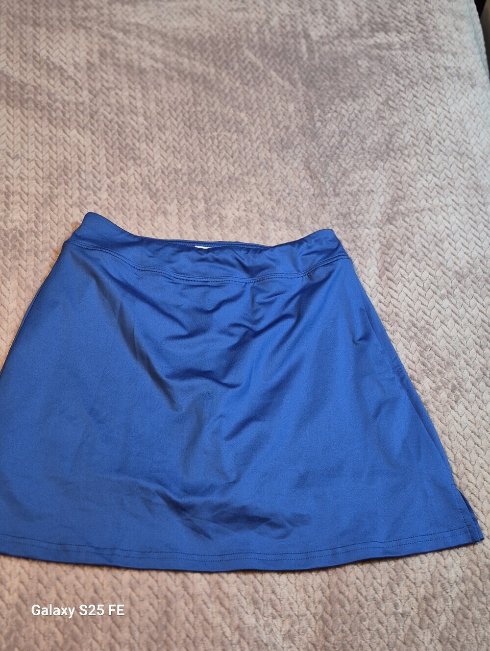 Ekouaer Women's Athletic Skort: Royal Blue, Size Small, Like New
